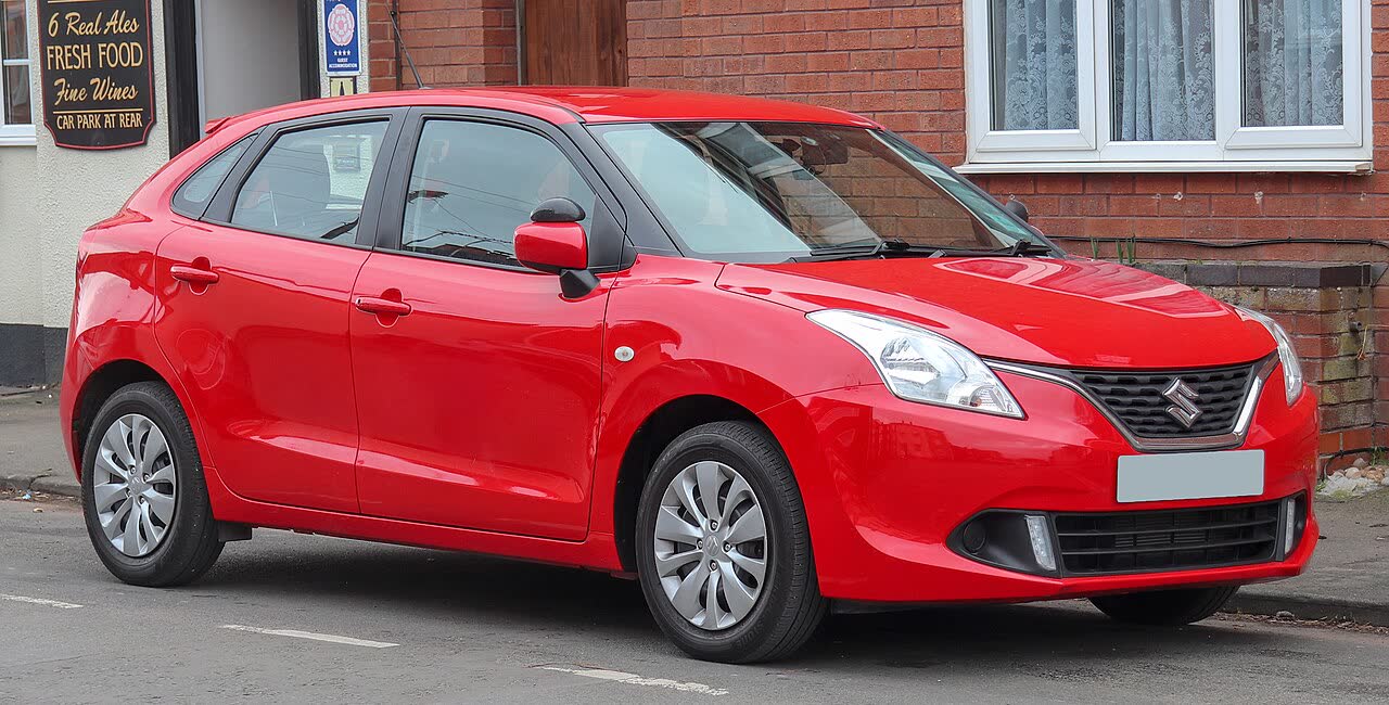2017 Suzuki Baleno SZ3 Dualjet first generation, front three-quarter