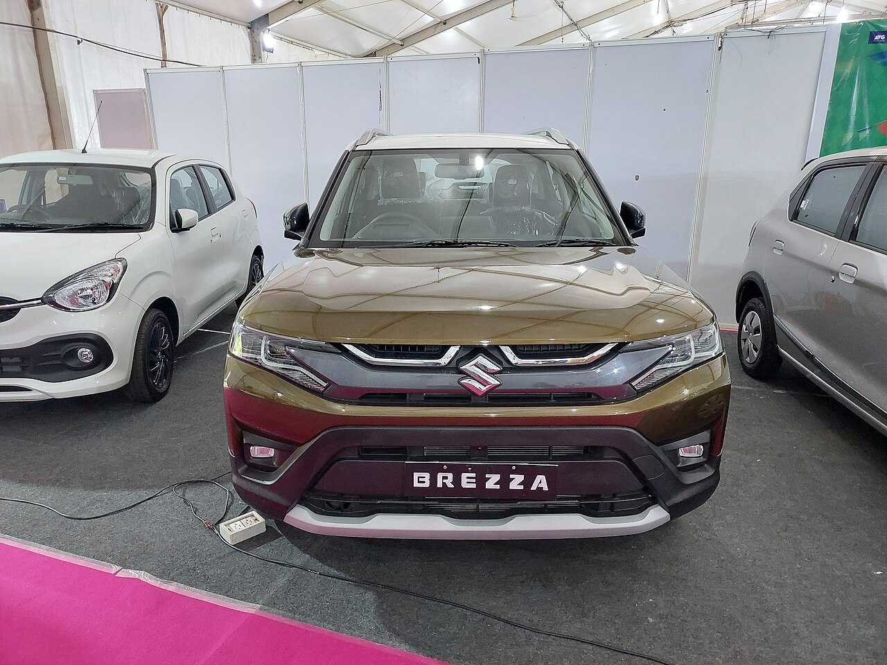 2023 Maruti Suzuki Brezza second generation, India, front three-quarter