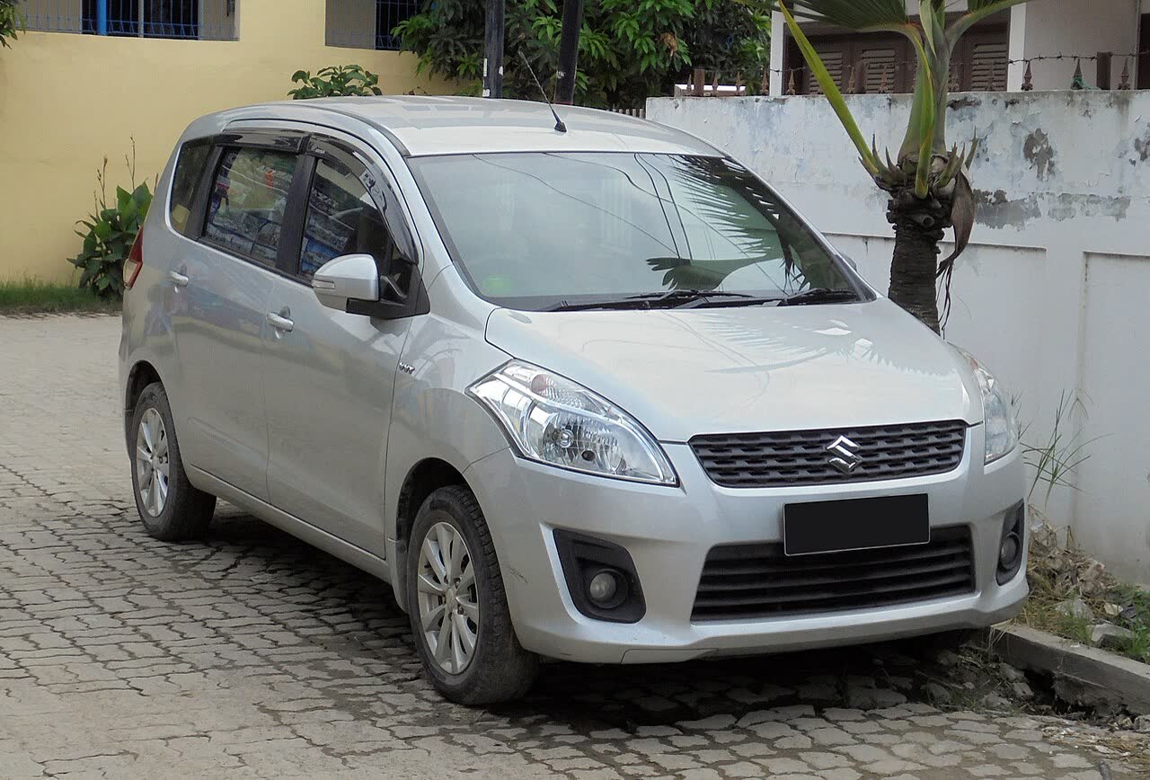 2012 Suzuki Ertiga first generation, front view