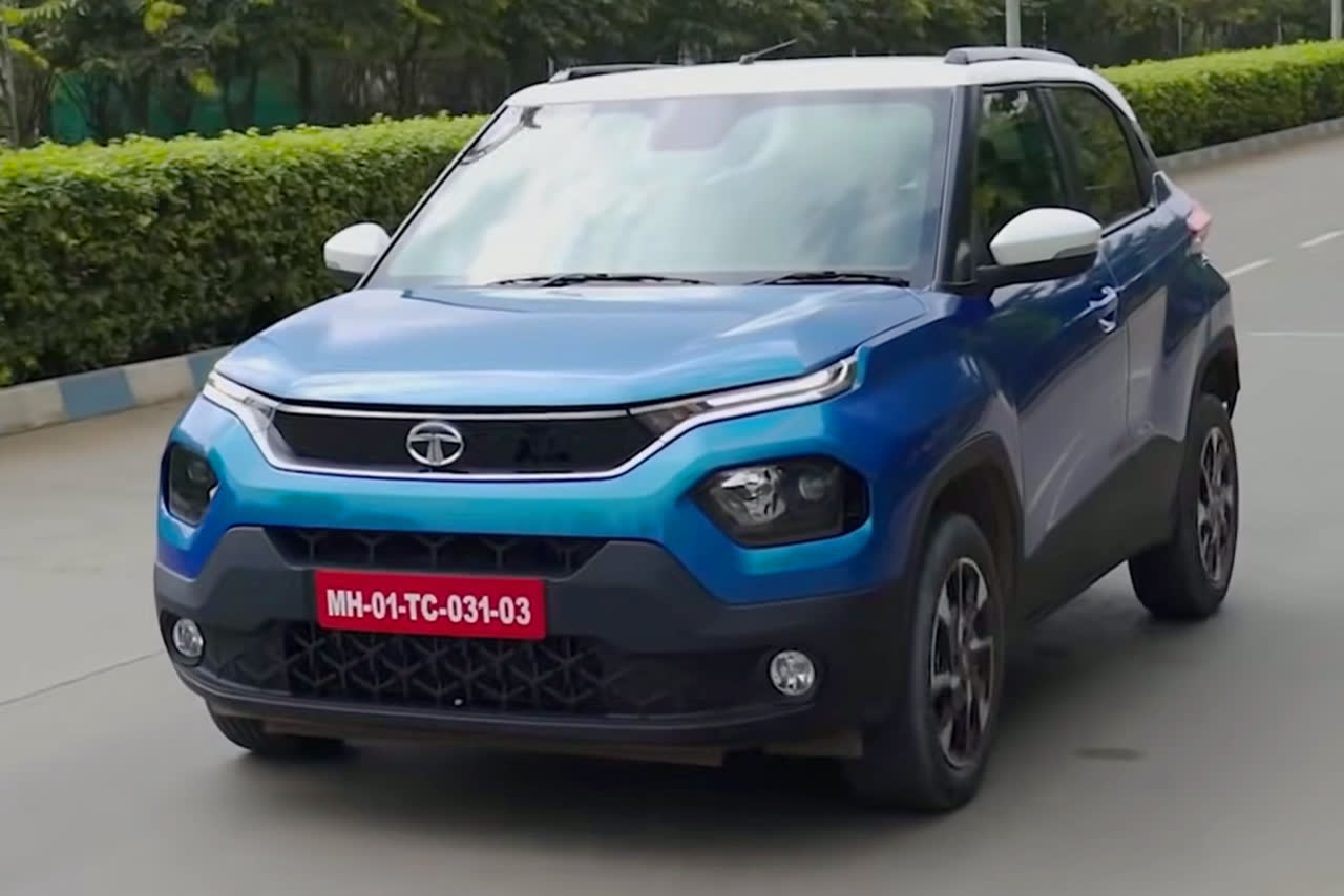 2021 Tata Punch Creative (India), front view