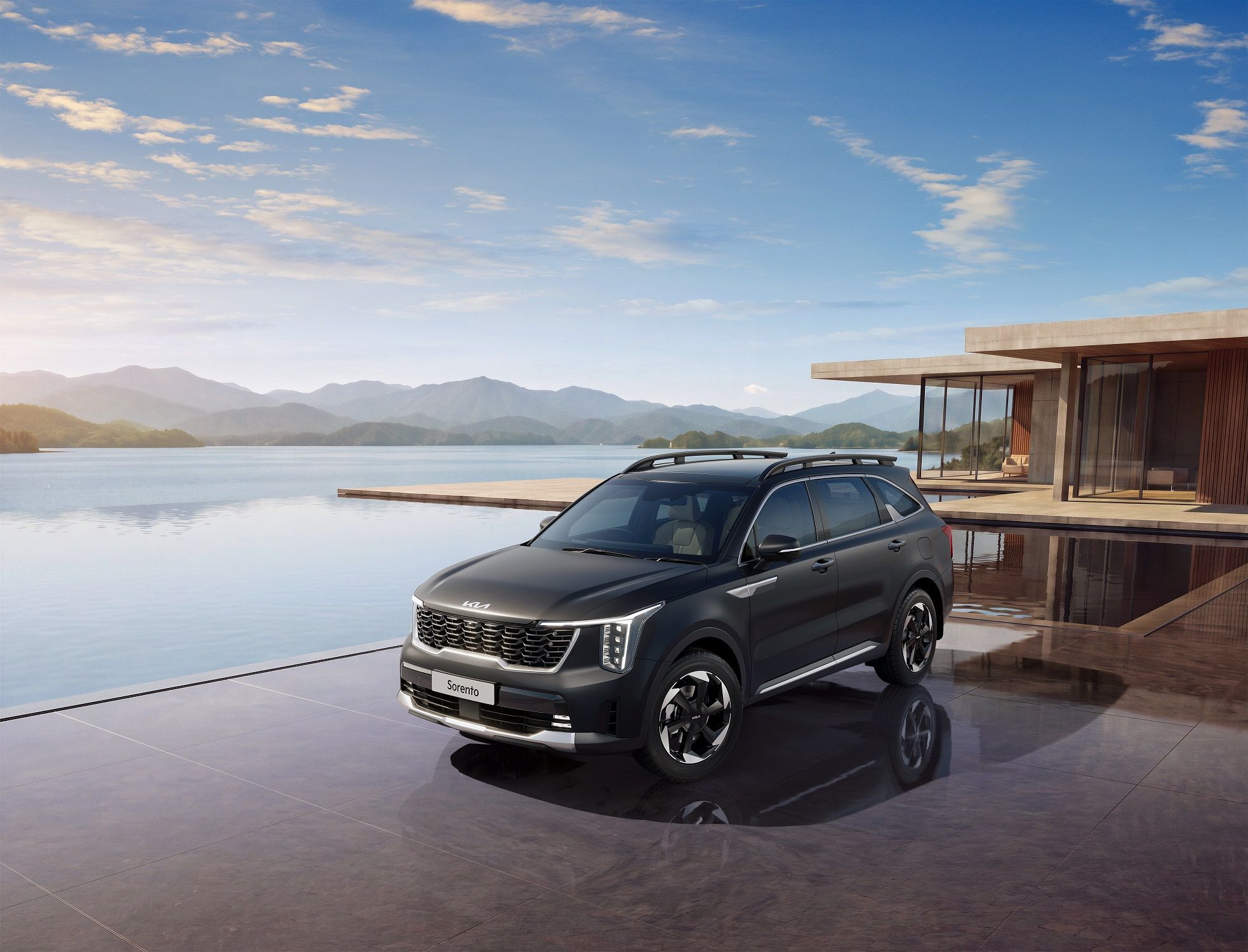 India-spec Kia Sorento first generation, official Kia India press exterior